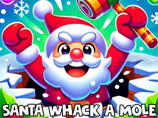 Santa Whack a Mole