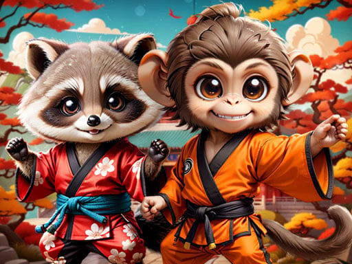 Kung Fu Little Animals